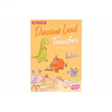 Scribble Down Transferred Stickers - Dinosaurs