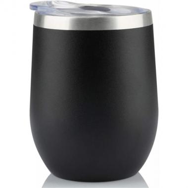 ARDESTO Термокухоль Compact Mug 350 мл, чорний, нержавіюча сталь