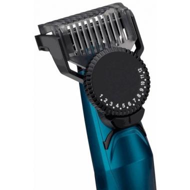 BaByliss Тример для стрижки бороды, 1 насадка, футляр, синий