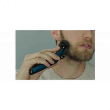 BaByliss Тример для стрижки бороды, 1 насадка, футляр, синий