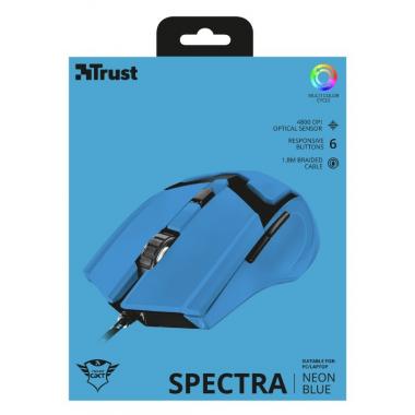 Trust GXT 101-SB Spectra Gaming Mouse - blue