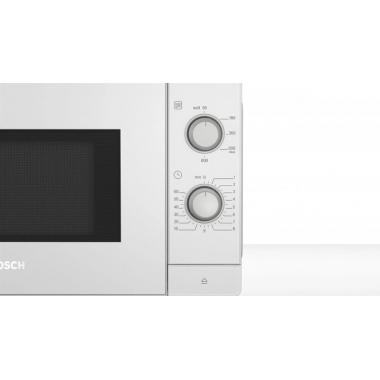 Bosch Микроволновая печь, 20л, мех. управл., 800Вт, белый