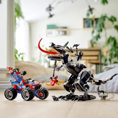 LEGO Конструктор Marvel Человек-Паук: Засада на веномозавра 76151