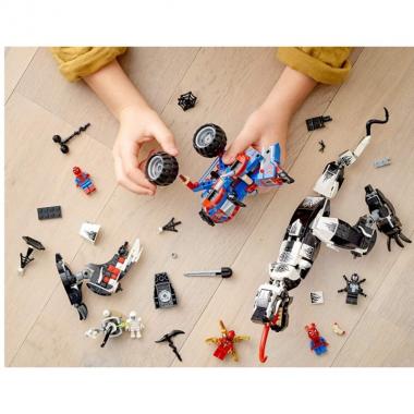 LEGO Конструктор Marvel Человек-Паук: Засада на веномозавра 76151