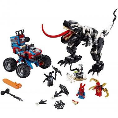 LEGO Конструктор Marvel Человек-Паук: Засада на веномозавра 76151