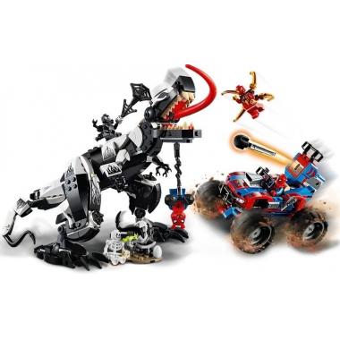 LEGO Конструктор Marvel Человек-Паук: Засада на веномозавра 76151