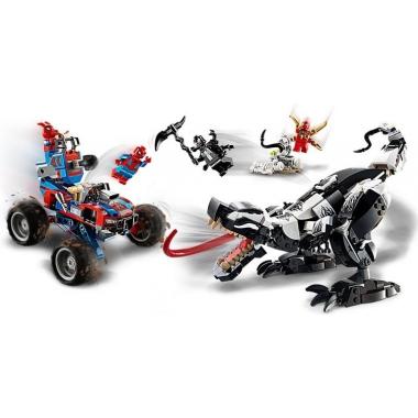 LEGO Конструктор Marvel Человек-Паук: Засада на веномозавра 76151