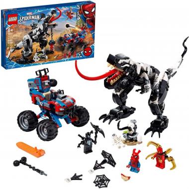 LEGO Конструктор Marvel Человек-Паук: Засада на веномозавра 76151