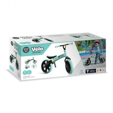 YVolution YVelo Balance Bike 2018 Refresh Green 4L/13L CL 2PK