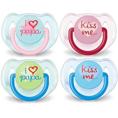 Avent Classic I love 2pcs 6+