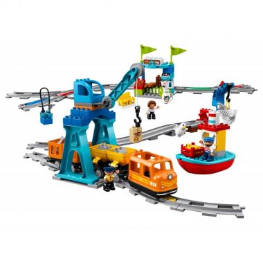 LEGO Конструктор Duplo Грузовой поезд 10875