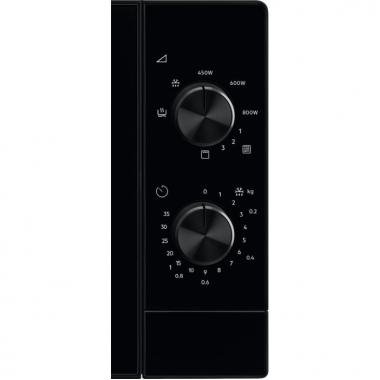 Electrolux Мікрохвильова піч 20л, мех. керування, 800Вт, гриль, чорний