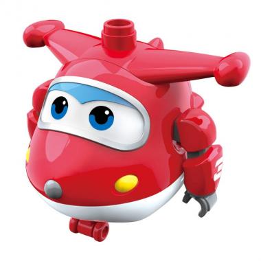 Super Wings Ігрова фігурка-трансформер Medium Blocks High Value Figure Jett, Джетт