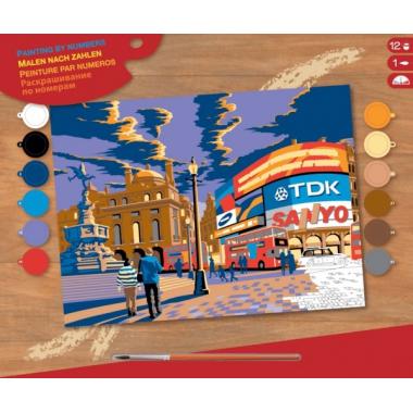 Sequin Art Набор для творчества PAINTING BY NUMBERS SENIOR London Piccadilly