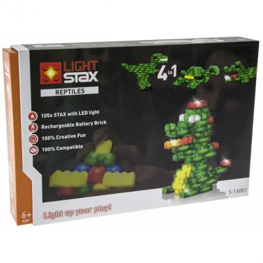 LIGHT STAX Construction set S13001 Reptiles