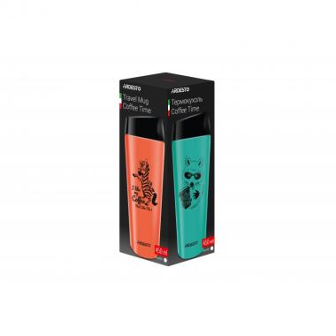ARDESTO Coffee time thermal mug[Zebra]