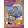 Sequin Art Набор для творчества PAINTING BY NUMBERS JUNIOR Coral Scene