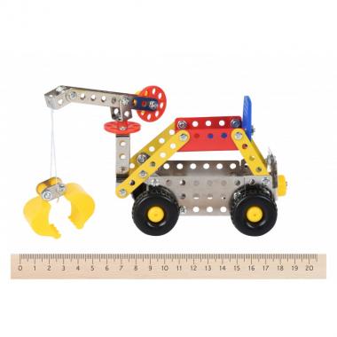 Same Toy Конструктор металлический - Скрепер (124 эл.)
