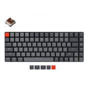 Keychron Клавіатура K3 84 Key Low Profile Hot-Swap Optical White LED Brown
