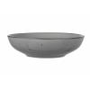 ARDESTO Soup plate Bagheria, 20 cm, Grey, ceramics