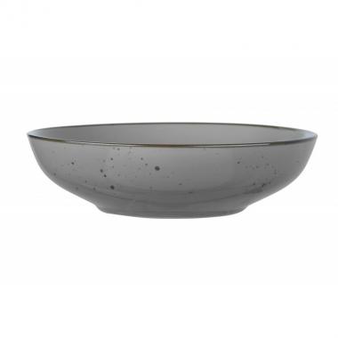 ARDESTO Soup plate Bagheria, 20 cm, Grey, ceramics