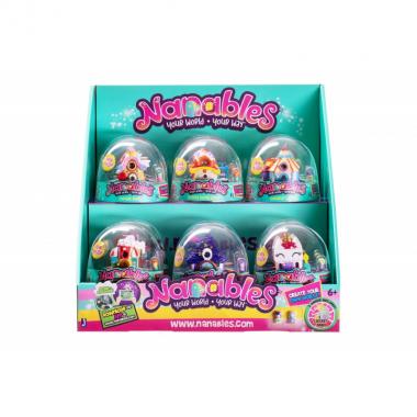 Nanables Ігрова фігурка Jazwares Nanables Small House Містечко солодощів, Студія танцю Луї-Поп