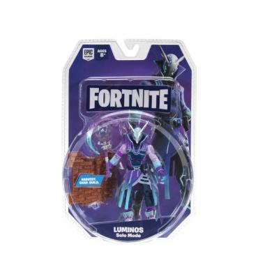 Fortnite Коллекционная фигурка Solo Mode Luminos S4, 10 см.