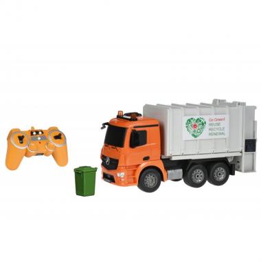 Same Toy Машинка на р/к Сміттєвоз Mercedes-Benz 1:20