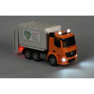 Same Toy Машинка на р/к Сміттєвоз Mercedes-Benz 1:20