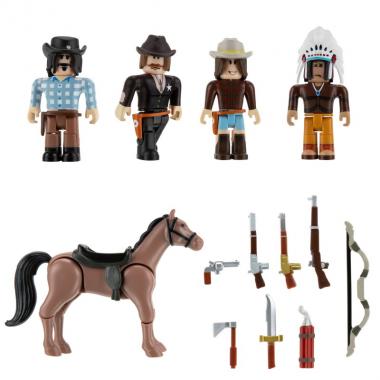 Roblox Ігрова колекційна фігурка Jazwares Roblox Multipack Roblox's The Wild West W9