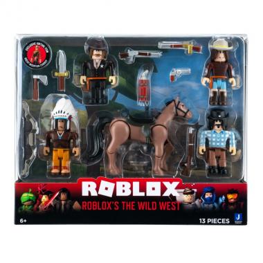 Roblox Ігрова колекційна фігурка Jazwares Roblox Multipack Roblox's The Wild West W9