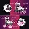 NEON COMBO CYBER SKATES (3-6/34-37) - NT31 (Pink)