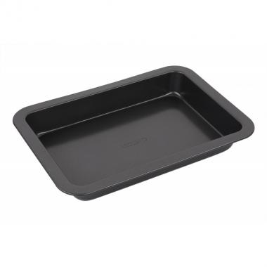 ARDESTO Форма для випікання Gemini прямокутна, 34.5x24x4.5 см, сірий, вуглецева сталь