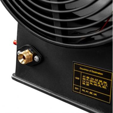 Graphite Industrial fan heater gas, battery 58GE101
