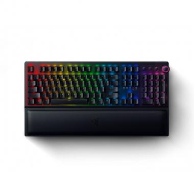 Razer Клавіатура ігрова BlackWidow V3 Pro Green Switch WL/BT/USB RU RGB, Black