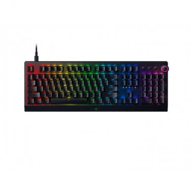 Razer Клавіатура ігрова BlackWidow V3 Pro Green Switch WL/BT/USB RU RGB, Black