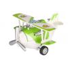 Same Toy Самолет металлический инерционный Aircraft со светом и музыкой (зеленый)