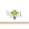 Same Toy Самолет металлический инерционный Aircraft со светом и музыкой (зеленый)