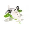 Same Toy Самолет металлический инерционный Aircraft со светом и музыкой (зеленый)
