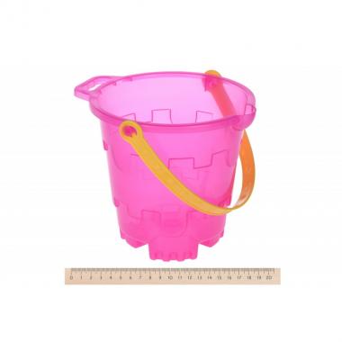 Same Toy Набір для гри з піском Ведерце рожеве (7 од.)