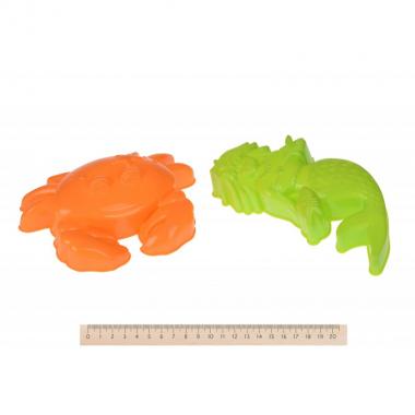 Same Toy Набір для гри з піском Ведерце рожеве (7 од.)