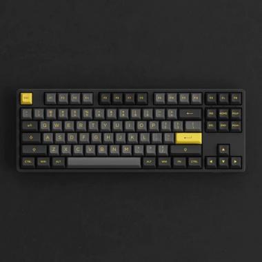Akko Keyboard 5087B Plus Black & Gold CS Silver Switches RGB