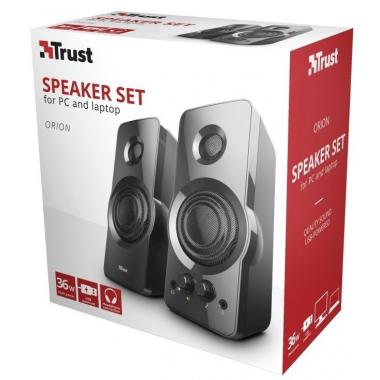 Trust SPEAKER 2.0 Orion USB Black