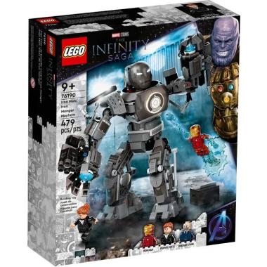 LEGO Конструктор Super Heroes Залізна людина: сутичка з Залізним Торговцем 76190