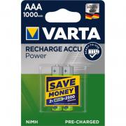 VARTA Акумулятор NI-MH Power AAA 1000 мАг, 2 шт.