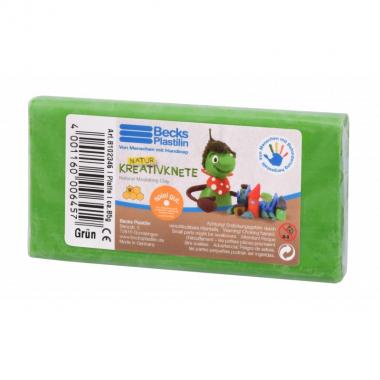 Becks Plastilin Set of modeling clay 86g. Green