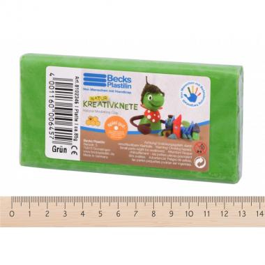 Becks Plastilin Set of modeling clay 86g. Green