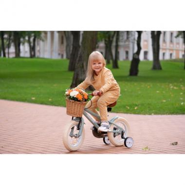 Miqilong Дитячий велосипед RM Бежевий 12