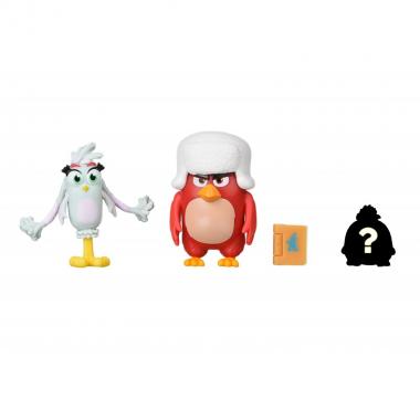 Angry Birds Ігрова фігурка ANB Mission Flock Ред і Сільвер