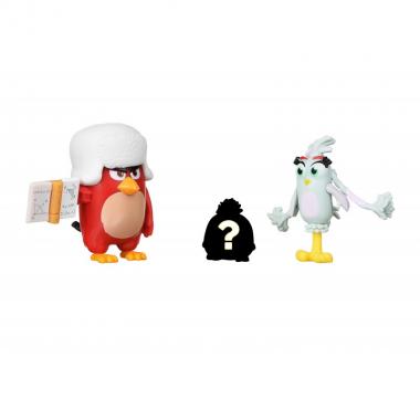 Angry Birds Ігрова фігурка ANB Mission Flock Ред і Сільвер